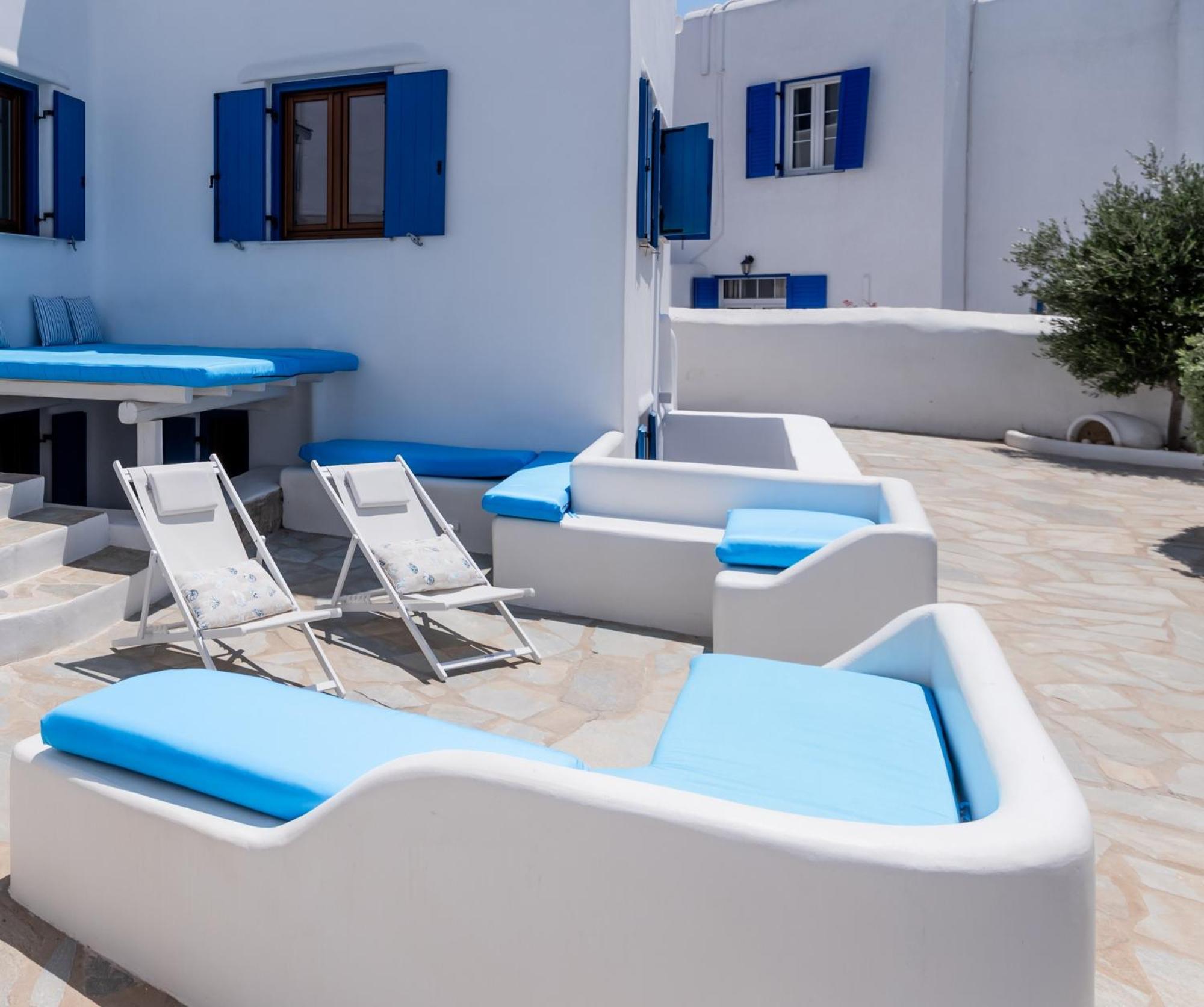 Olive Tree Mykonos Town Semi-Basement Apartment Buitenkant foto
