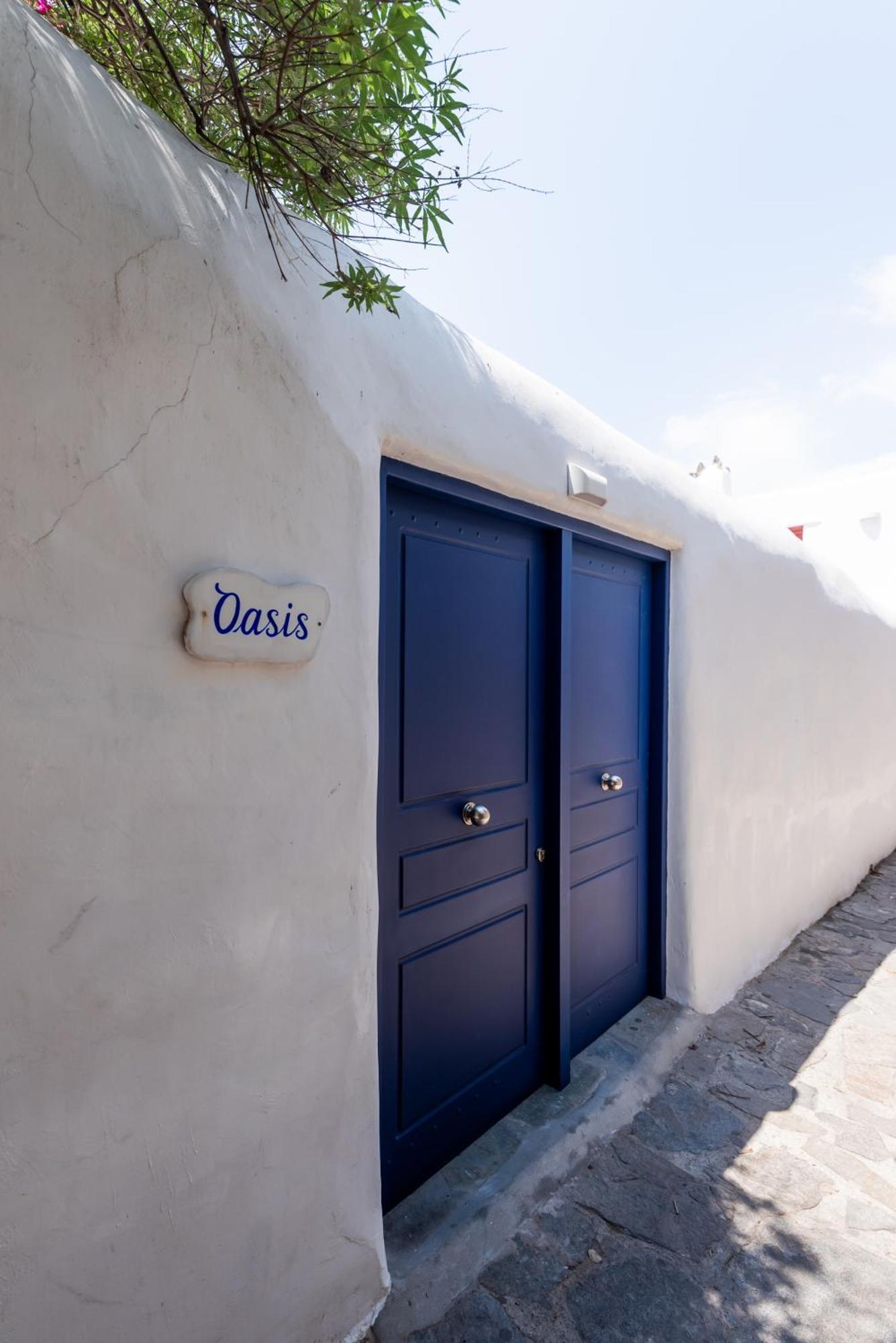 Olive Tree Mykonos Town Semi-Basement Apartment Buitenkant foto