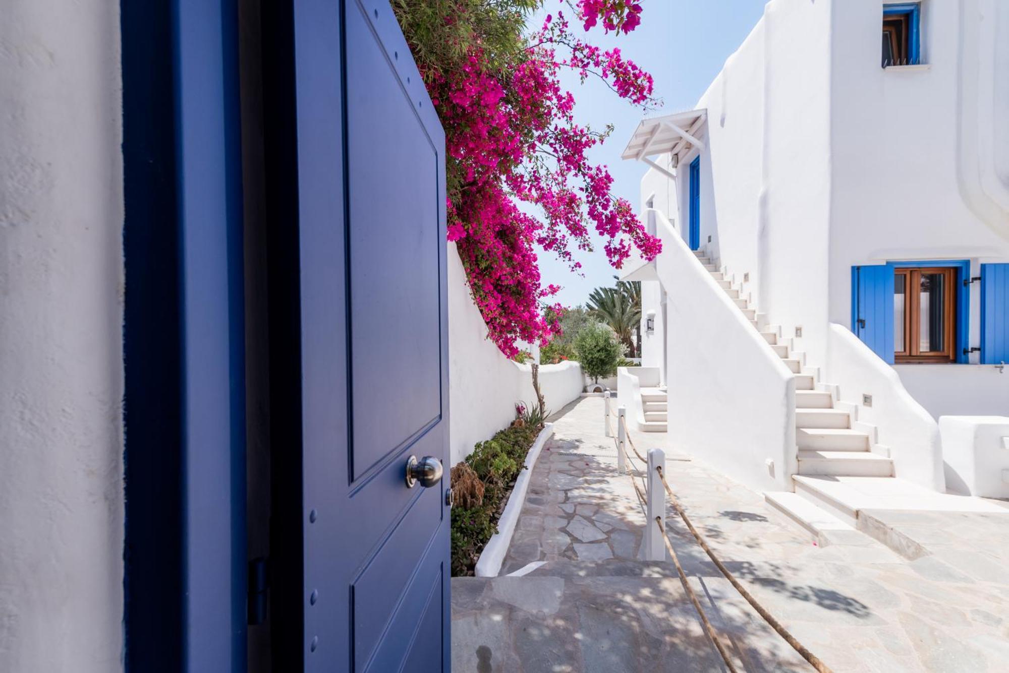 Olive Tree Mykonos Town Semi-Basement Apartment Buitenkant foto